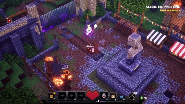 Minecraft Dungeons (2020) PS4 Gameplay - No Commentary смотреть онлайн