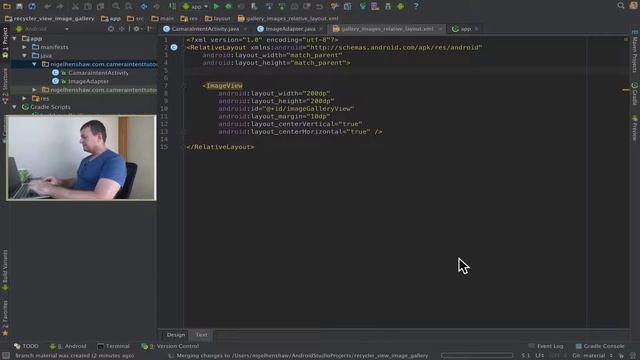 How to merge between git branches using android studio смотреть онлайн