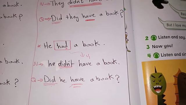 #English world #Third grade #Unit 7 #pupils book #grammar #page 78 #past simple of have #Ask and .. смотреть онлайн