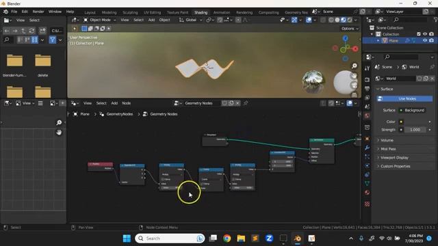how to develop a procedural node chain in blender смотреть онлайн