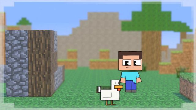 Minecraft ANIMATED in 2 MINUTES смотреть онлайн