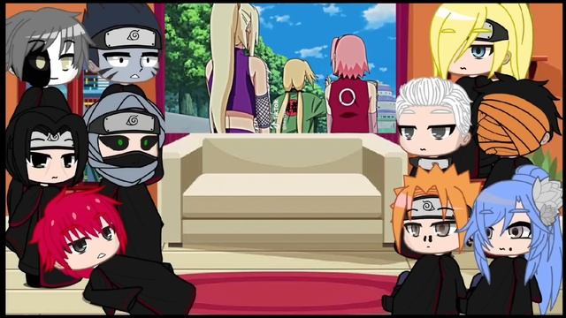 ? AKATSUKI MEMBERS REACT TO HOKAGE AND NARUTO UZUMAKI // GACHA CLUB // NARUTO SERIES; смотреть онлайн