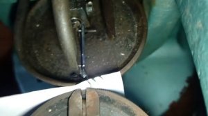 настройка скорняжной швейной машинки образования петли