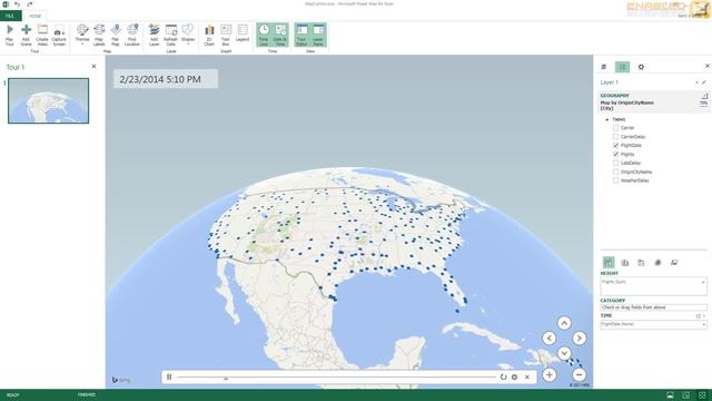 Power Map for MS Excel смотреть онлайн