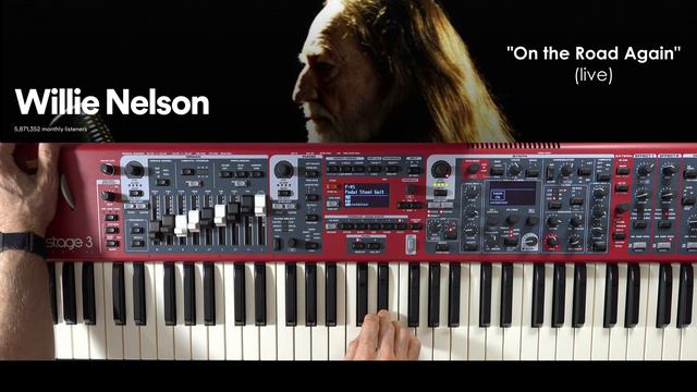 Pedal Steel Guitar Sound for Nord Stage 3 (Willie Nelson: On the Road Again Cover) смотреть онлайн