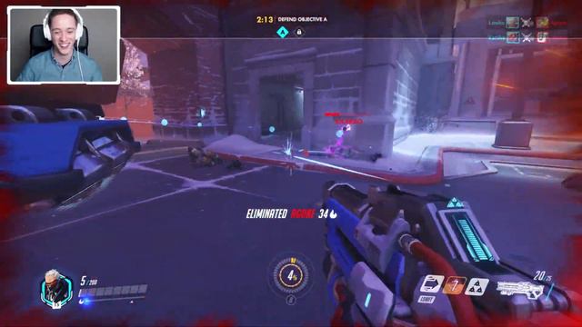 Overwatch: Zenyatta on Fire! (Zenyatta Gameplay) смотреть онлайн