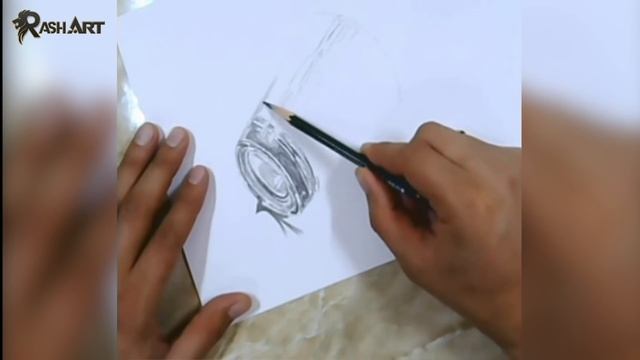 РЕАЛИСТИЧНОЕ РИСОВАНИЕ КАРАНДАШОМ - СТАКАН (RASHART) смотреть онлайн