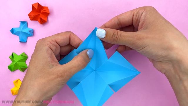 6 SUPER COOL origami FIDGET TOYS [diy fidget toys] смотреть онлайн