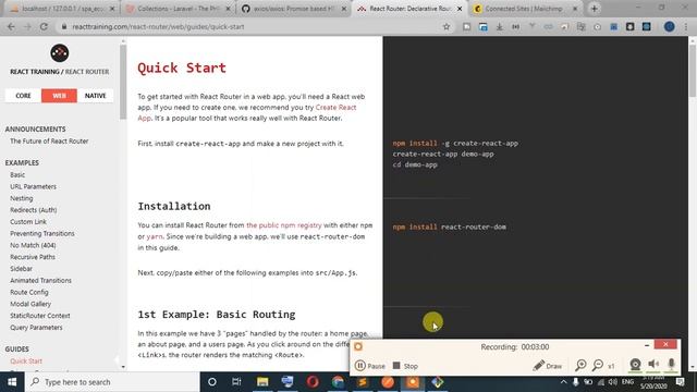 108.laravel reactjs Ecommerce Project | Install Project смотреть онлайн