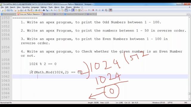 Salesforce Development | Session 11 - While & DoWhile Statement смотреть онлайн