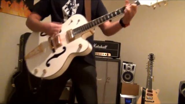 AC/DC Shoot To Thrill Malcolm Young Gretsch White Falcon смотреть онлайн