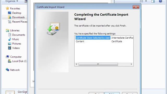 Installing the Chain of Trust into Windows Keystore смотреть онлайн
