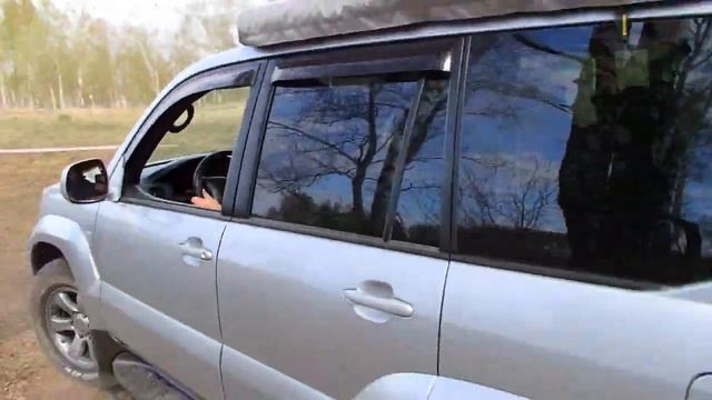 Вождение вслепую. Реально ничего не видно ) ДР Прадо-Клуба - НАМ 8 ЛЕТ! - 1 мая 2016! смотреть онлайн