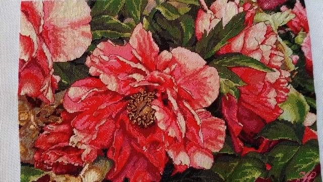 48 #Алиэкспресс / Готовая работа / Коралловые пионы Аля Дим / Вердикт - покупать или не покупать? / смотреть онлайн