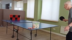 Александр и неподдающаяся возвратная доска от Вл. Федотова Черкизовский настольный теннис 11.09.202