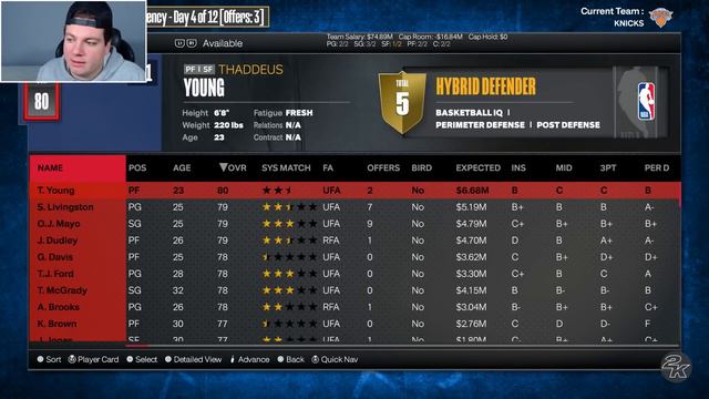 LEBRON ERA KNICKS REBUILD! NBA 2K24 смотреть онлайн