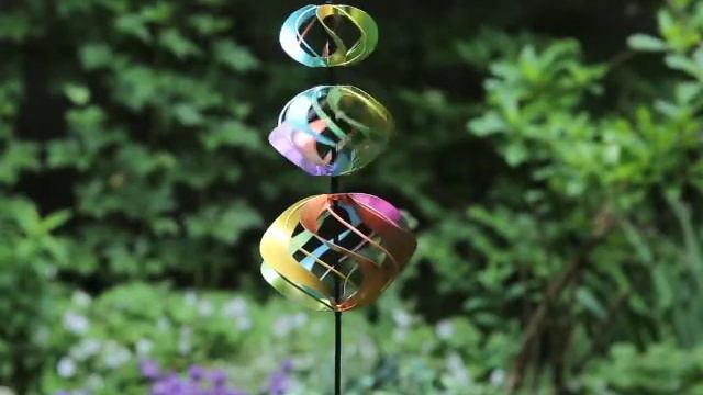 Shimmering Triple Wind Spinner Stake смотреть онлайн