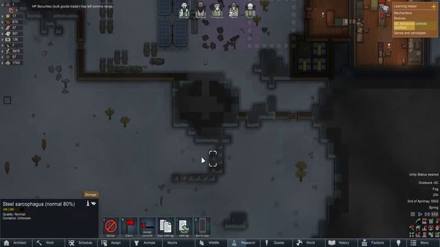 THEY LANDED IN MY WORKSHOP: Rimworld BioTech смотреть онлайн
