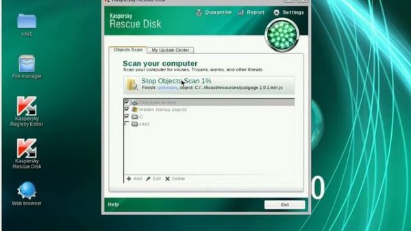 Kaspersky Rescue Disk 10