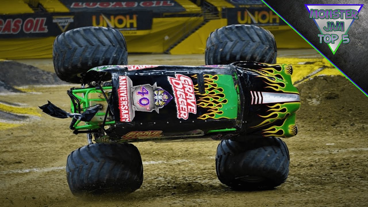 Monster Jam Top 5 Боковины 2022 смотреть онлайн