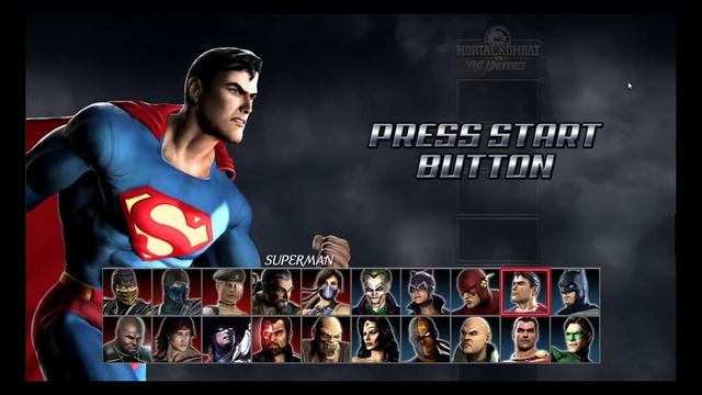Все персонажи в Mortal Kombat Vs DC Universe смотреть онлайн