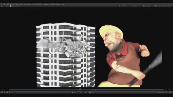 The BOSS | RBD Building Destruction | Part 1 | HoudiniZone |