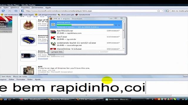 Como por skin no Windows Media Player смотреть онлайн
