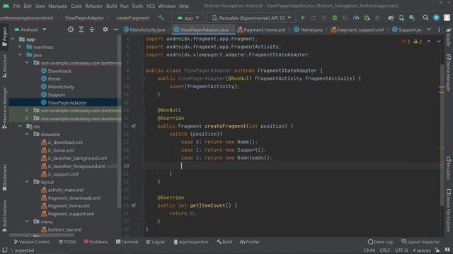 How to implement Bottom Navigation in Android смотреть онлайн