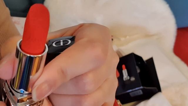 Unboxing Lunar New Year Dior Rouge Lipstick Collection