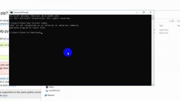 How To : Install pip on windows 10