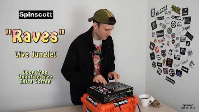 Spinscott - "Raves" (LIVE Jungle!) смотреть онлайн