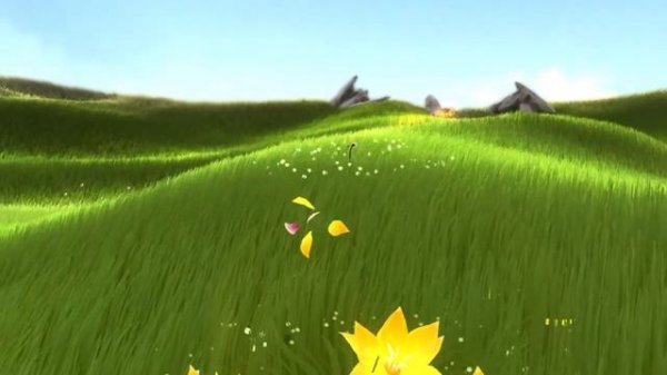 Flower (PS4) | Stress Relief Relaxation Game | Beginning Gameplay