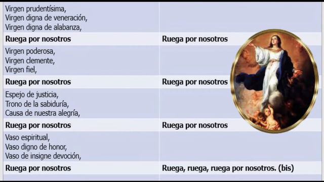 Letanías a la Virgen. смотреть онлайн