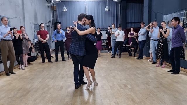 Milonga class summary - Linear structures | Mikhail Tchudin - Elvira Kashkarova смотреть онлайн