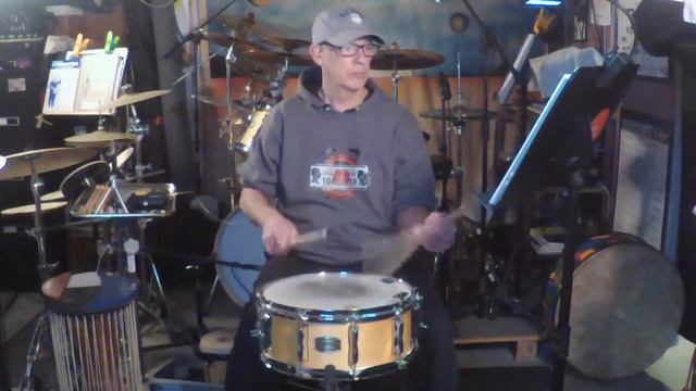 NARD Snare Solo, Mr Rudiments, 106 BPM смотреть онлайн