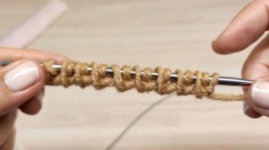 РЕЗИНКА 1Х1 С ЗУБЧАТЫМ КРАЕМ. Красивое начало вязания.