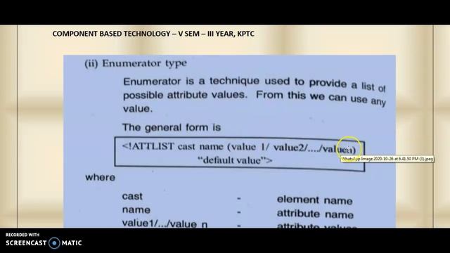 XML COMPONENT - ATTRIBUTES смотреть онлайн