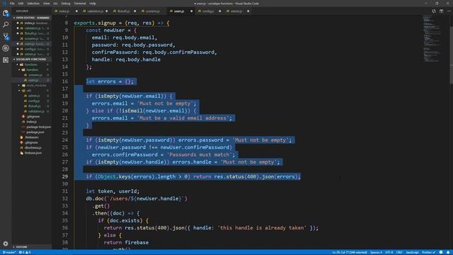 Full Stack React & Firebase: #7 Refactoring & Organising смотреть онлайн