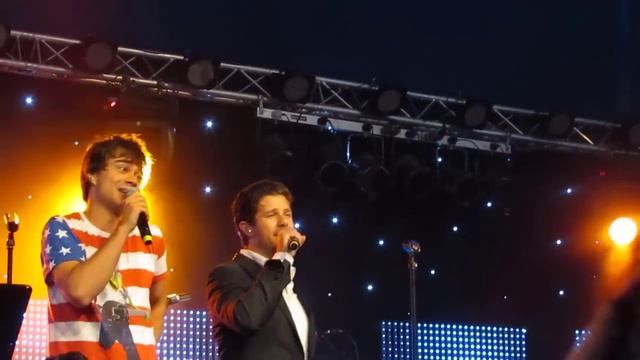 Alexander Rybak/Didrik Solli-Tangen Drømmedama, Skien 4.9.11. смотреть онлайн