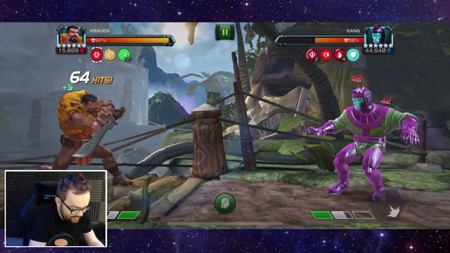 6 Star Kraven The Hunter First Look Gameplay - NEW GAMEPLAY MECHANICS! - Marvel Contest of Champion смотреть онлайн