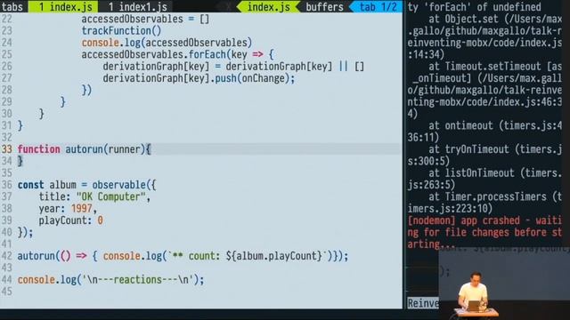 [React Live 2019] 8. Max Gallo - Reinventing MobX смотреть онлайн