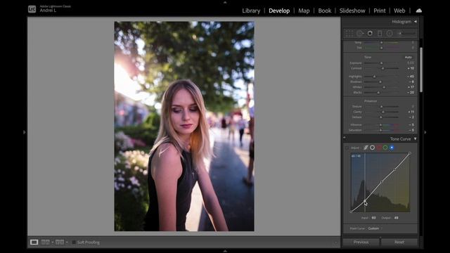 Киношная обработка в LIGHTROOM за 4 МИНУТЫ. смотреть онлайн