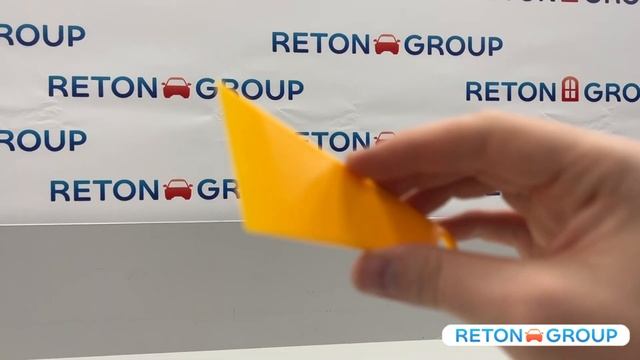 Пластиковый ракель для работы с самоклеющейся пленкой Reton Group / Шпатель 3M / для обоев смотреть онлайн