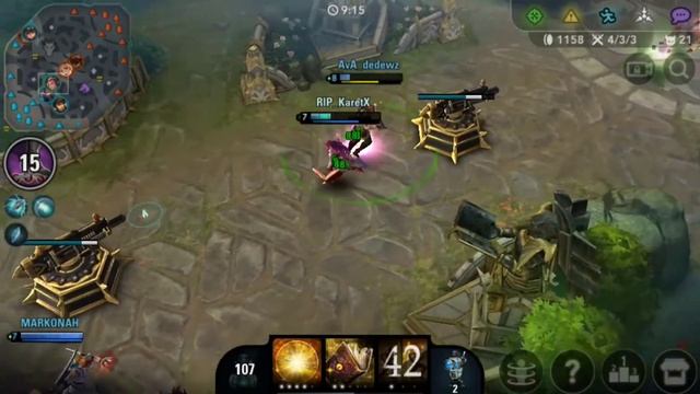 Vainglory (5v5) : gameplay lyra || build cp lyra смотреть онлайн