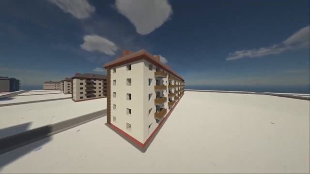 Советский город в Minecraft \30/ Волгодонская четырнадцатиэтажка смотреть онлайн