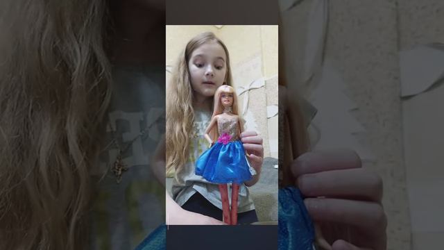Обзор на новую куклу Барби💗 смотреть онлайн