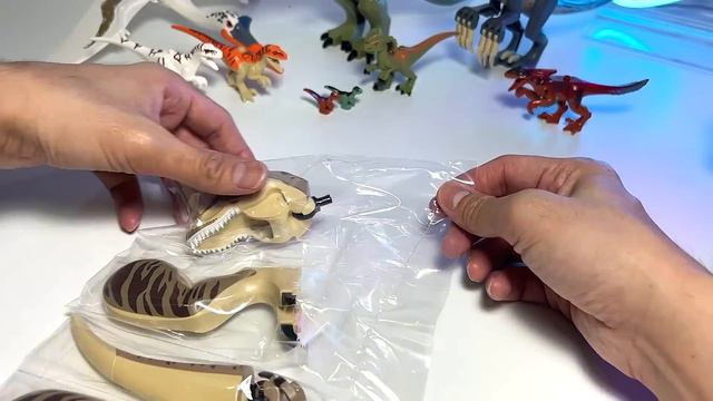 NEW LEGO JURASSIC WORLD DOMINION DINOSAURS! Giganotosaurus Therizinosaurus Pyroraptor Atrociraptor