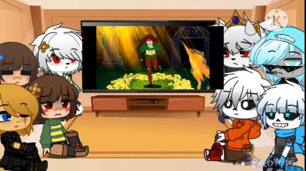 Underswap reacts to undertale no part 2