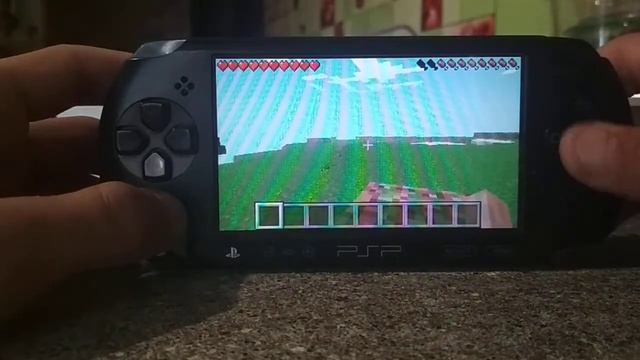 Майнкрафт на PSP. смотреть онлайн