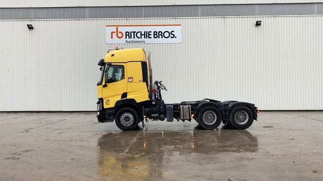 2014 Renault C520 6x4 Sleeper Truck Tractor I St Aubin, France Auction - 7 & 8 December смотреть онлайн